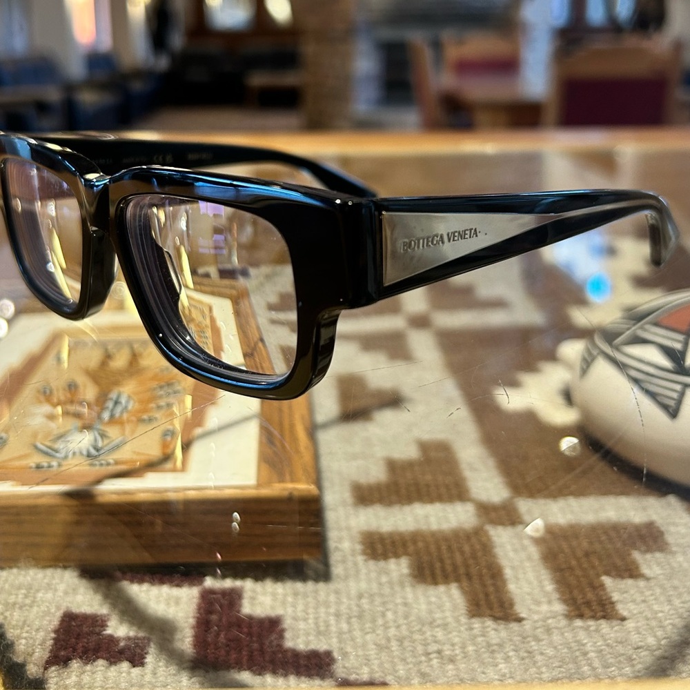 Bottega Veneta Black Glasses
